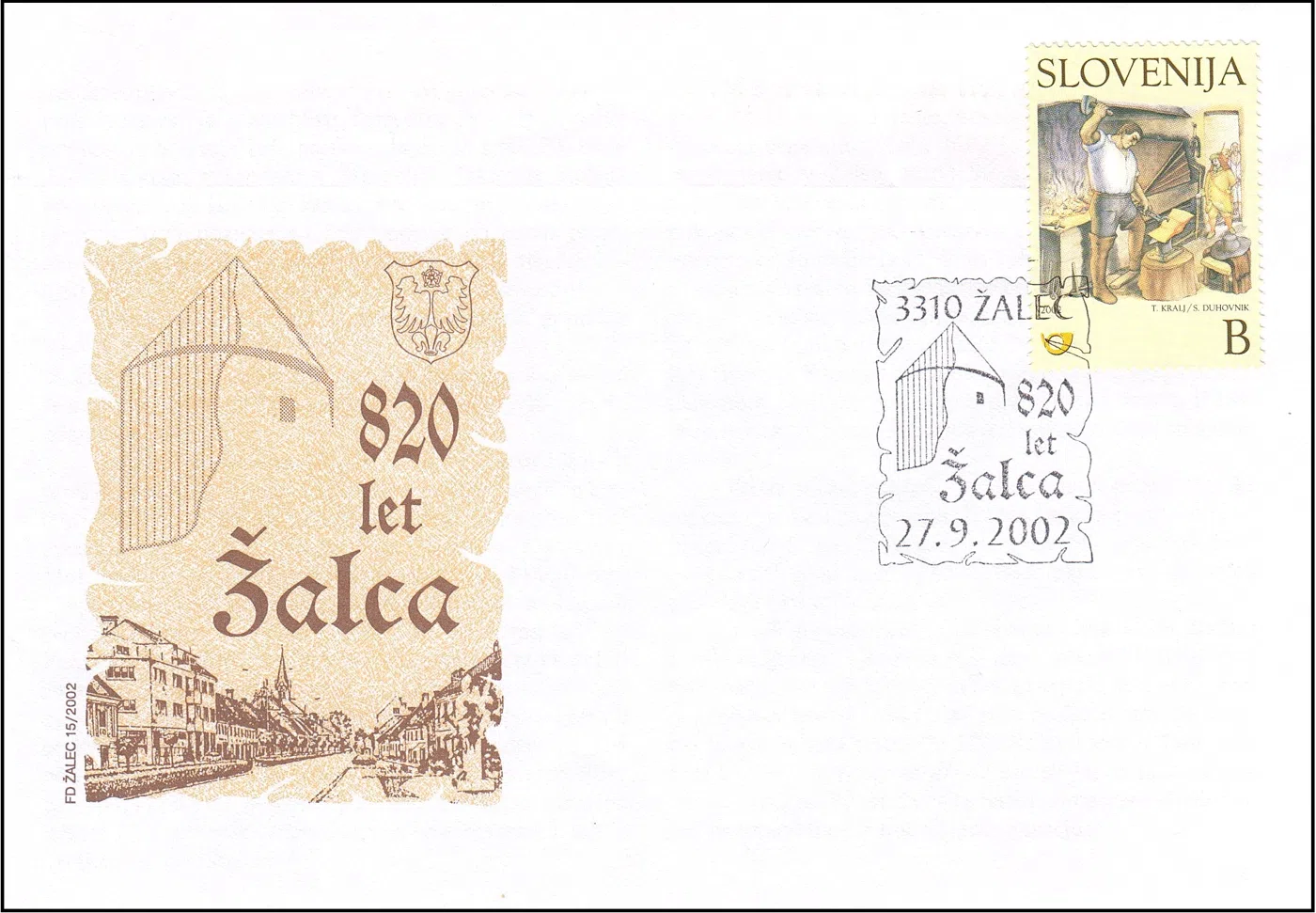 820 LET ŽALCA